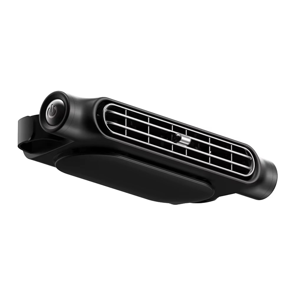 2-1Pc Portable Car Seat Fan 3 Speeds Adjustable Car Seat Headrest Fan USB Powered Car Neck Cooler for Front Rear Seat Passenger