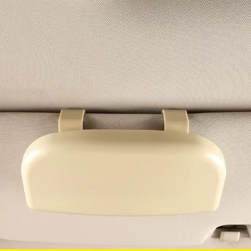 Car Glasses Box Portable Car Sunglasses Holder in the Car Driving Glasses Holder Eyeglass Case Sun Visor Car Lenses Holder