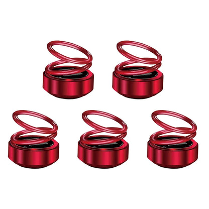 Double Ring Rotating Auto Fragrance Diffuser Portable Kinetic Molecular Heaters for Car Living Room Bathroom Mini Kinetic Heater