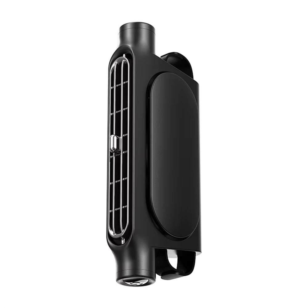 2-1Pc Portable Car Seat Fan 3 Speeds Adjustable Car Seat Headrest Fan USB Powered Car Neck Cooler for Front Rear Seat Passenger